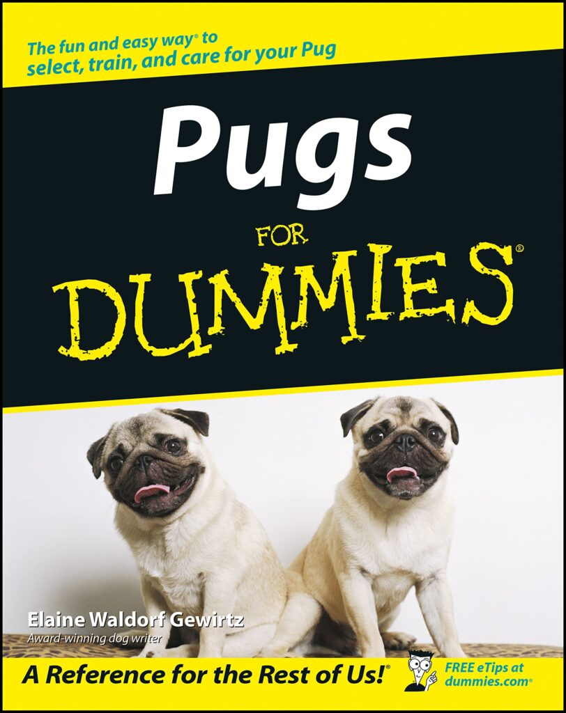 pugs for dummies book